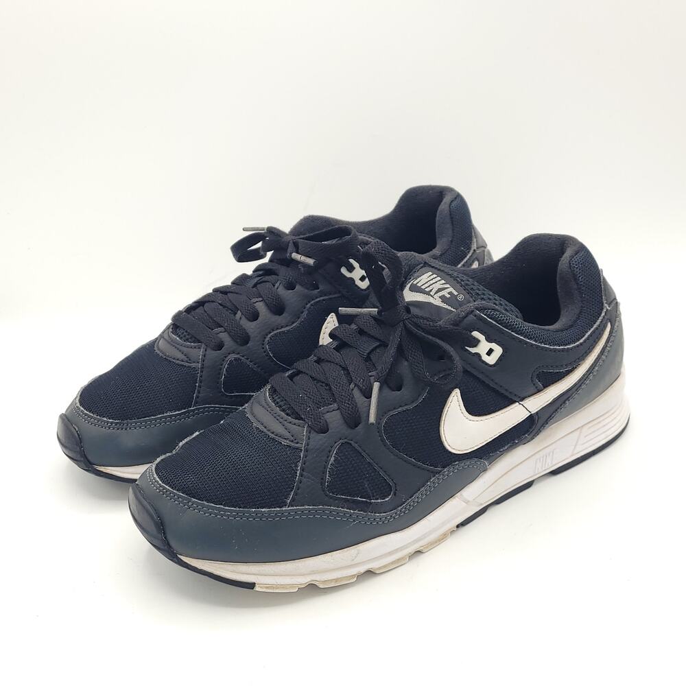 Nike Air Span 2 Black Anthracite White Ah8047-008 Men's Size 8